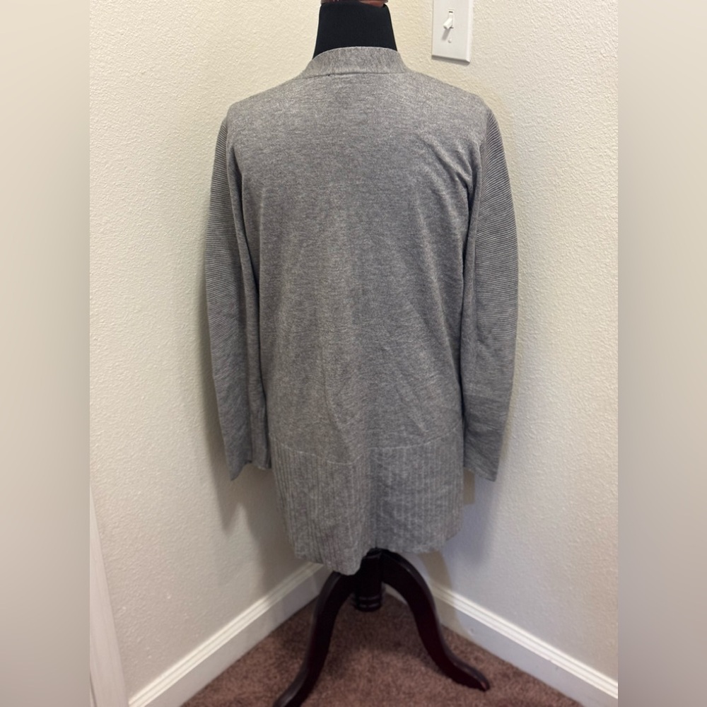 2 FOR $20 Devotion By Cyrus Gray Open Front Cardigan Sweater Longer Length M $79 - Picture 4 of 9